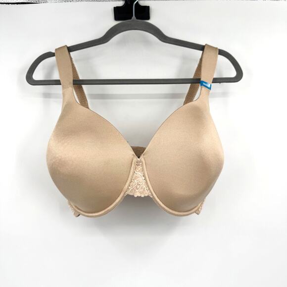 NWOT Vanity Fair Beauty Back Smoother Full Figure Underwire Bra Beige 38DDD - Picture 1 of 8